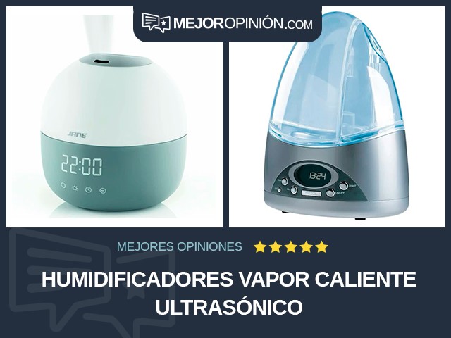 Humidificadores Vapor caliente Ultrasónico