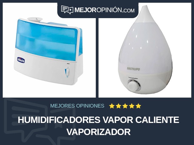 Humidificadores Vapor caliente Vaporizador