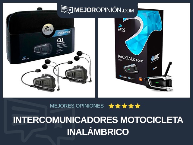 Intercomunicadores Motocicleta Inalámbrico