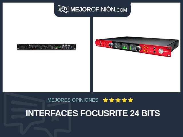 Interfaces Focusrite 24 bits