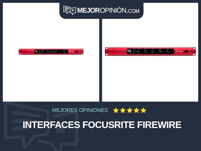 Interfaces Focusrite FireWire