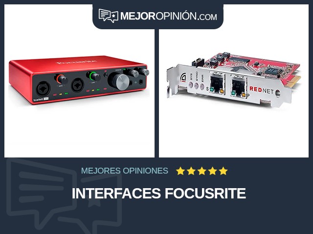 Interfaces Focusrite