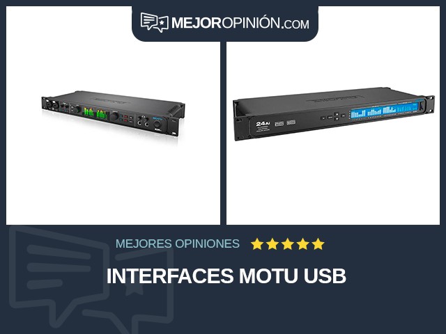 Interfaces MOTU USB