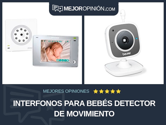 Interfonos para bebés Detector de movimiento