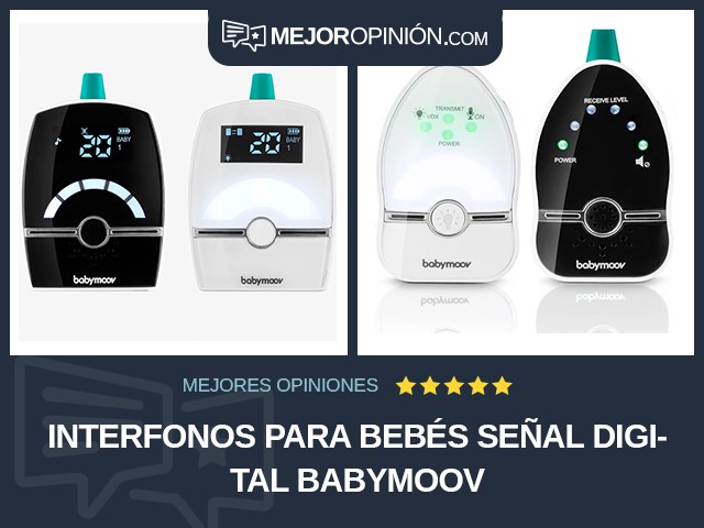 Interfonos para bebés Señal digital Babymoov