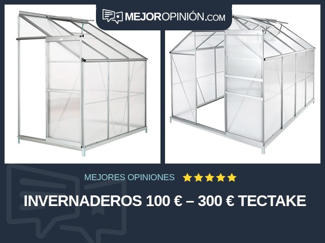 Invernaderos 100 € – 300 € TecTake