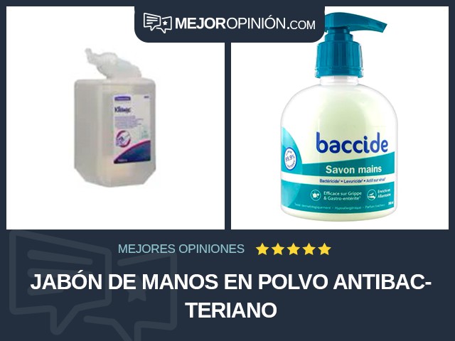 Jabón de manos en polvo Antibacteriano