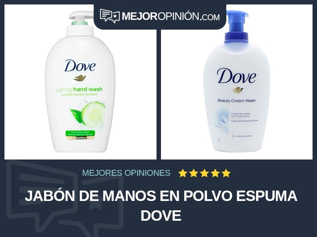 Jabón de manos en polvo Espuma Dove