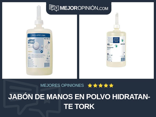 Jabón de manos en polvo Hidratante Tork