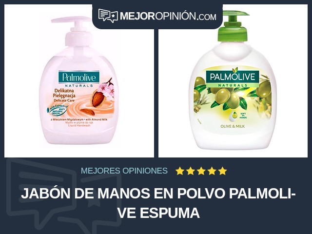 Jabón de manos en polvo Palmolive Espuma