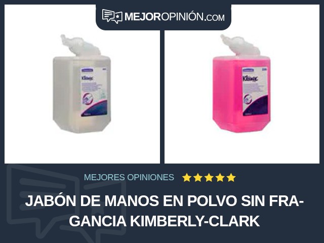 Jabón de manos en polvo Sin fragancia Kimberly-Clark