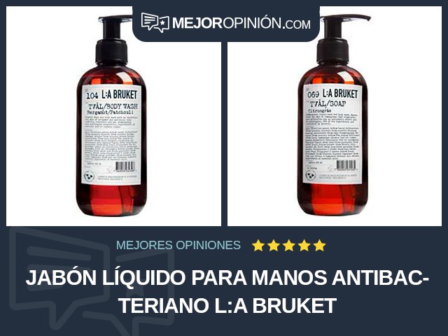 Jabón líquido para manos Antibacteriano L:A Bruket