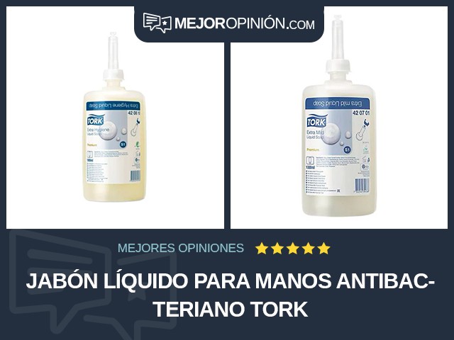 Jabón líquido para manos Antibacteriano Tork