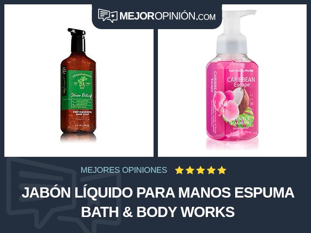 Jabón líquido para manos Espuma Bath & Body Works