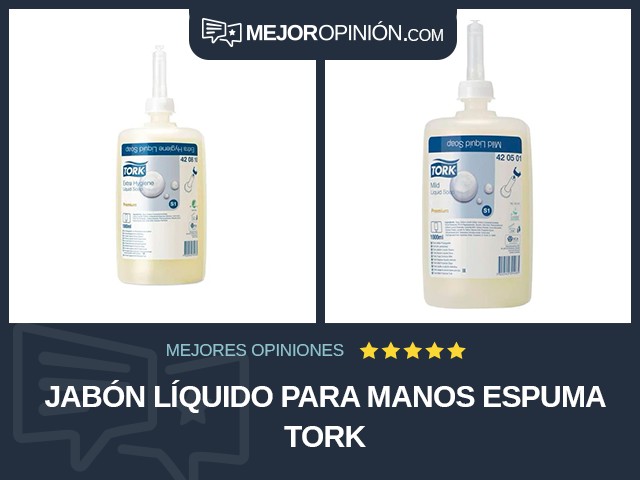 Jabón líquido para manos Espuma Tork