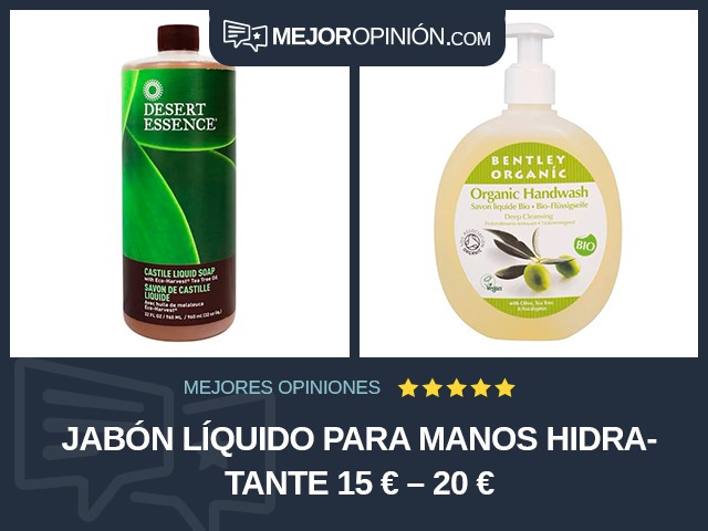 Jabón líquido para manos Hidratante 15 € – 20 €