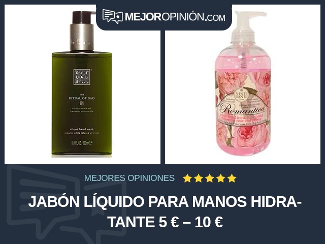 Jabón líquido para manos Hidratante 5 € – 10 €