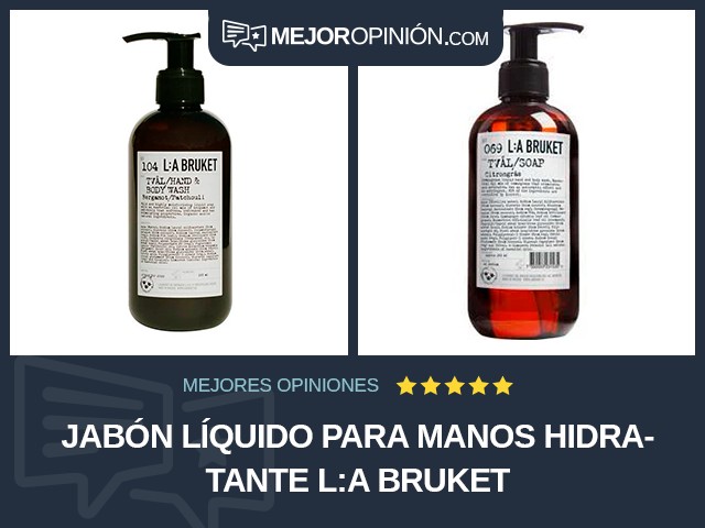 Jabón líquido para manos Hidratante L:A Bruket