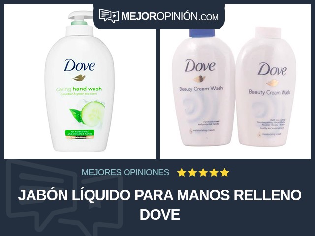 Jabón líquido para manos Relleno Dove