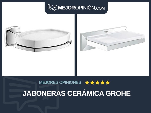 Jaboneras Cerámica GROHE