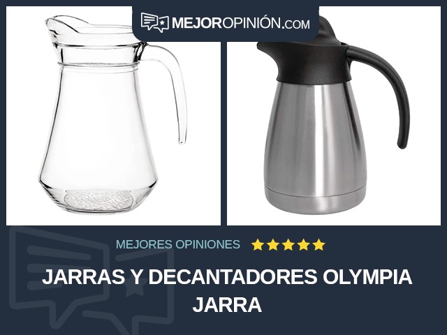 Jarras y decantadores Olympia Jarra