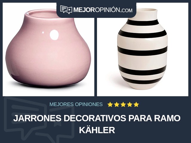 Jarrones decorativos Para ramo Kähler