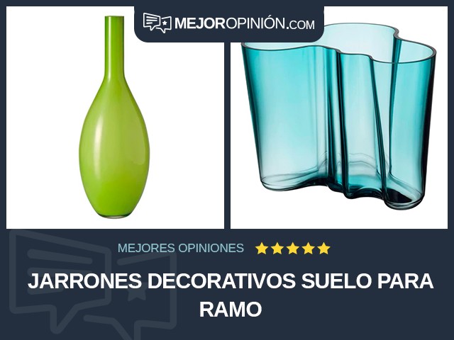 Jarrones decorativos Suelo Para ramo