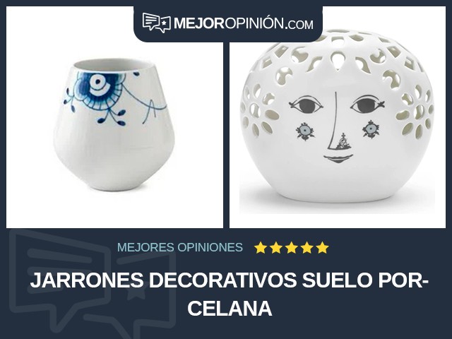 Jarrones decorativos Suelo Porcelana