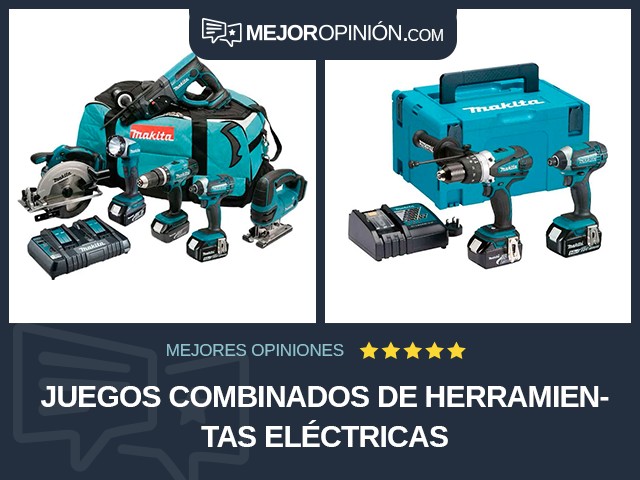 Juegos combinados de herramientas eléctricas