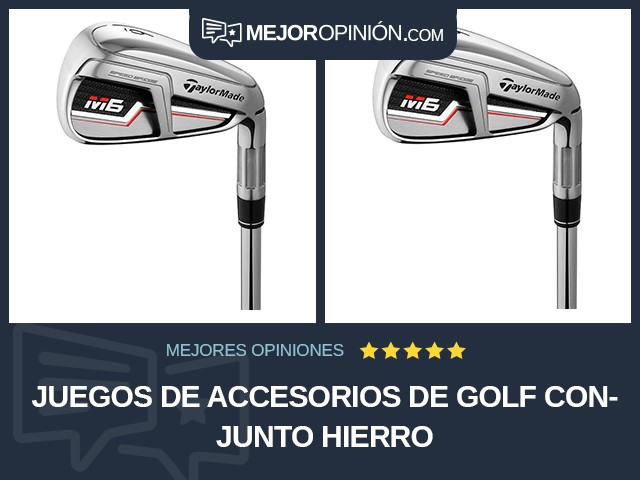 Juegos de accesorios de golf Conjunto Hierro