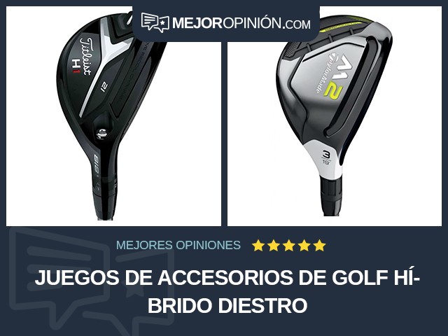 Juegos de accesorios de golf Híbrido Diestro