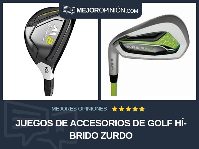 Juegos de accesorios de golf Híbrido Zurdo