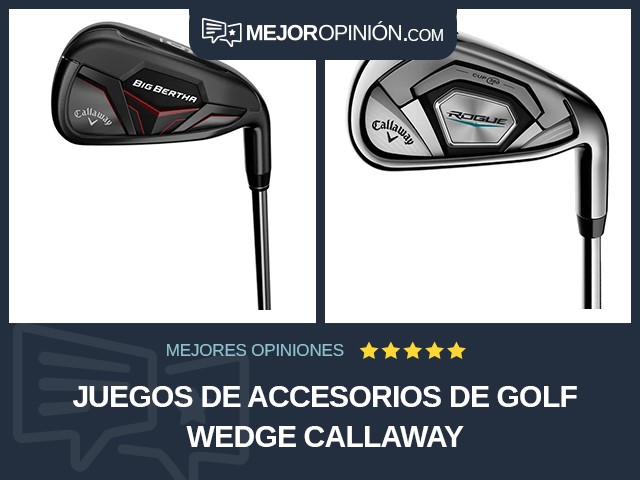 Juegos de accesorios de golf Wedge Callaway