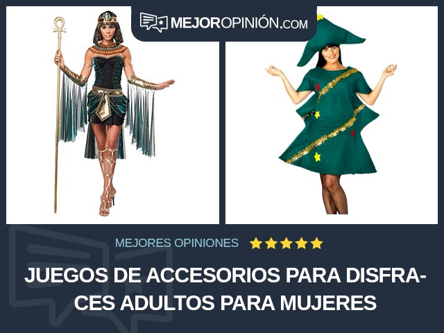 Juegos de accesorios para disfraces Adultos Para mujeres