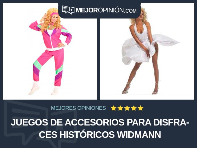 Juegos de accesorios para disfraces Históricos Widmann