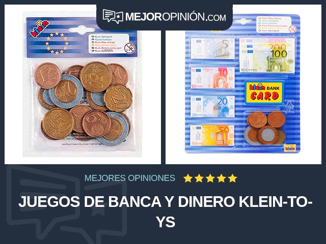 Juegos de banca y dinero Klein-Toys