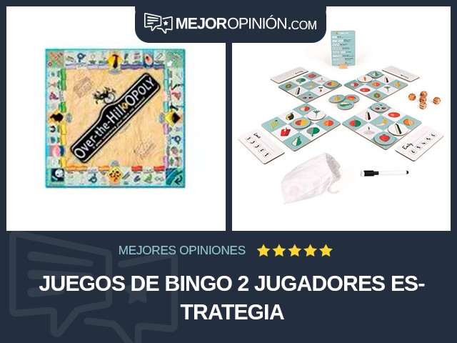 Juegos de bingo 2 jugadores Estrategia