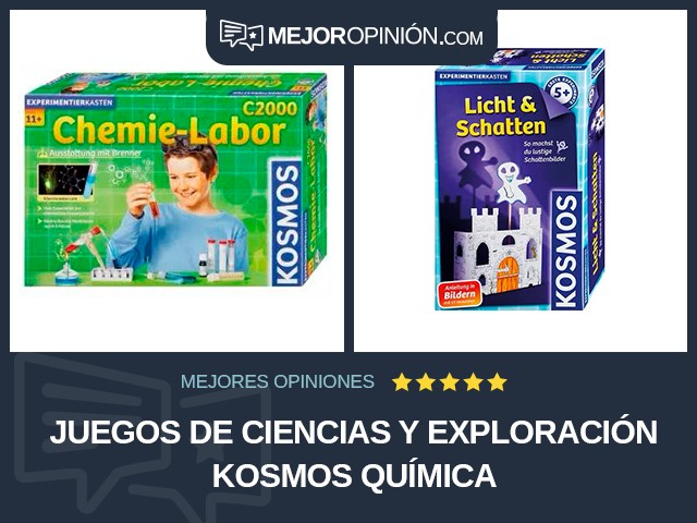 Juegos de ciencias y exploración KOSMOS Química