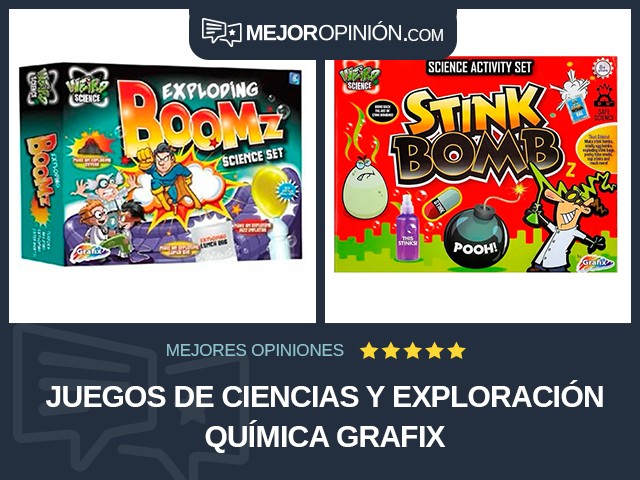 Juegos de ciencias y exploración Química Grafix