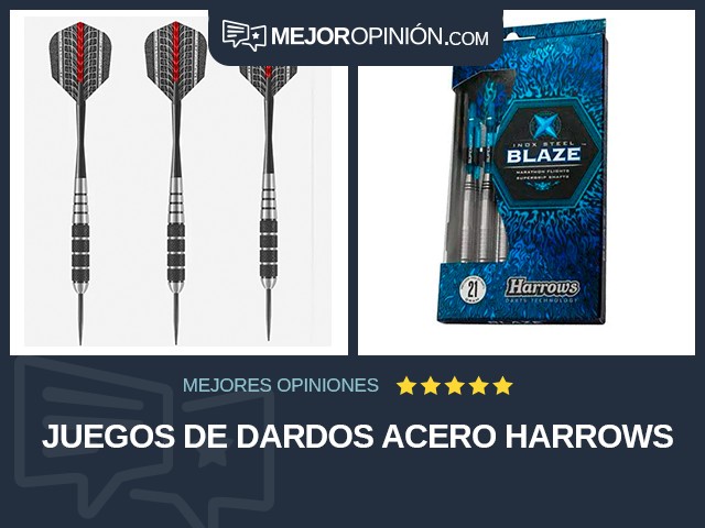 Juegos de dardos Acero Harrows