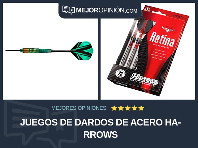 Juegos de dardos De acero Harrows