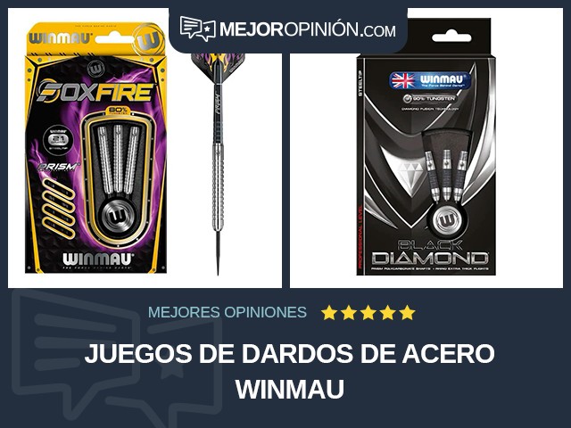 Juegos de dardos De acero Winmau