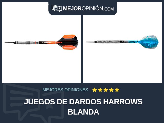 Juegos de dardos Harrows Blanda