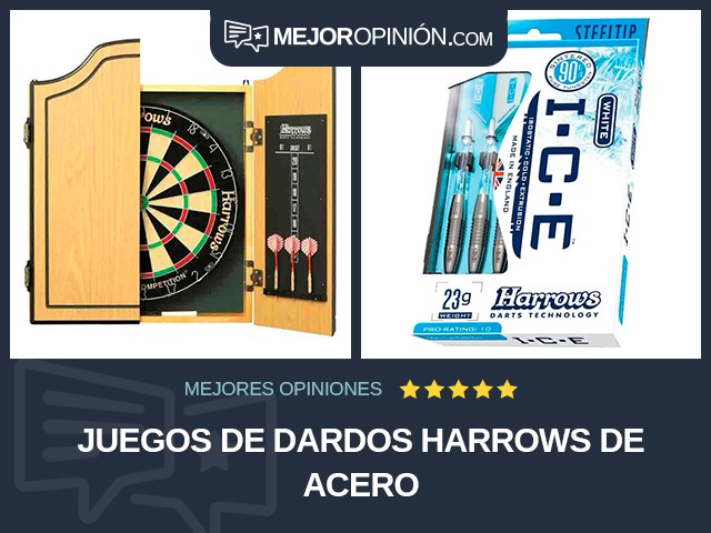 Juegos de dardos Harrows De acero