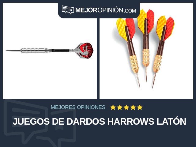 Juegos de dardos Harrows Latón