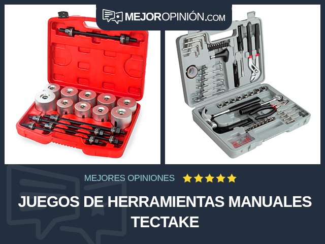 Juegos de herramientas manuales TecTake