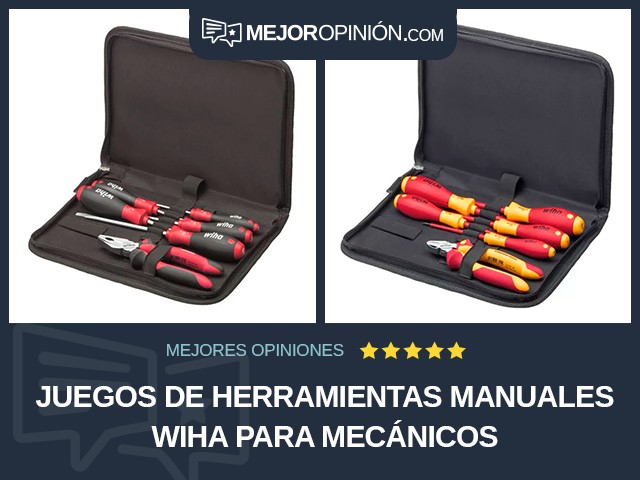 Juegos de herramientas manuales Wiha Para mecánicos