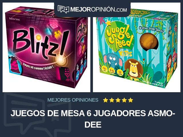 Juegos de mesa 6 jugadores Asmodee