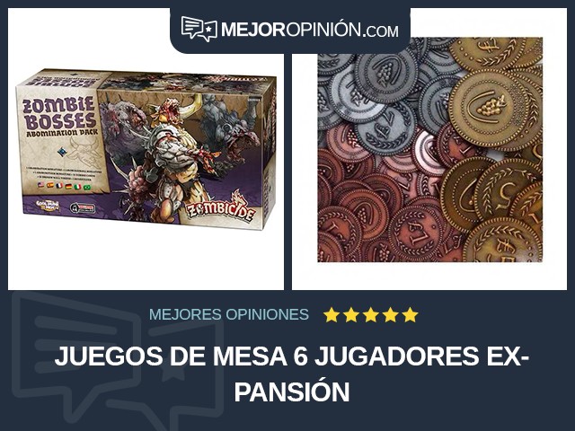 Juegos de mesa 6 jugadores Expansión