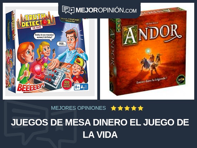 Juegos de mesa Dinero El juego de la vida